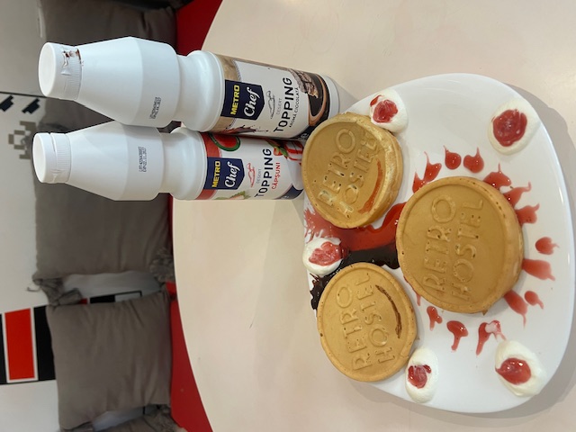 Retro pancakes